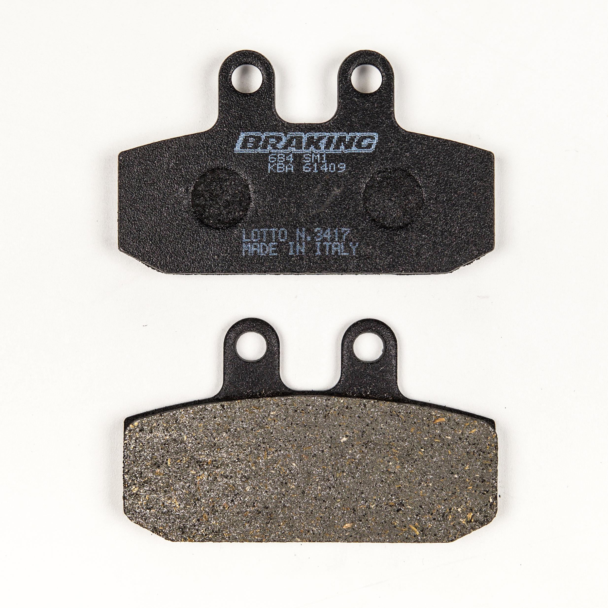 Braking Brake Pad Set Semi-metallic - Street Collection