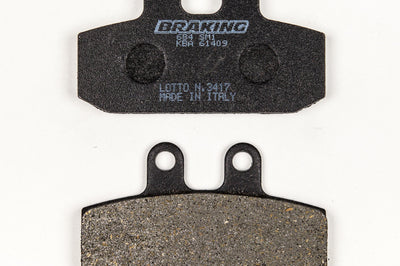 Braking Brake Pad Set Semi-metallic - Street Collection