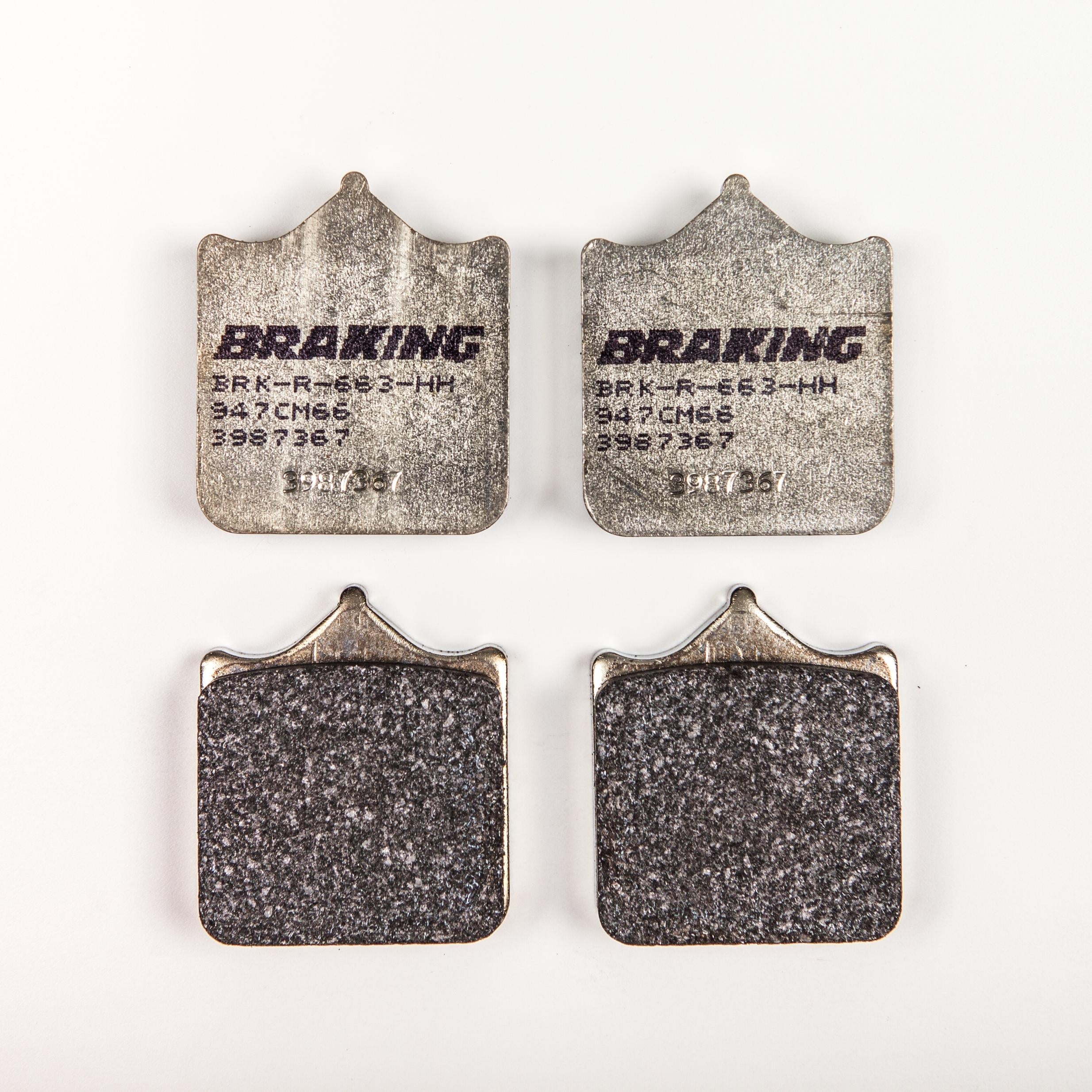 Braking Brake Pad Set Sintered High Performance - Street Collection