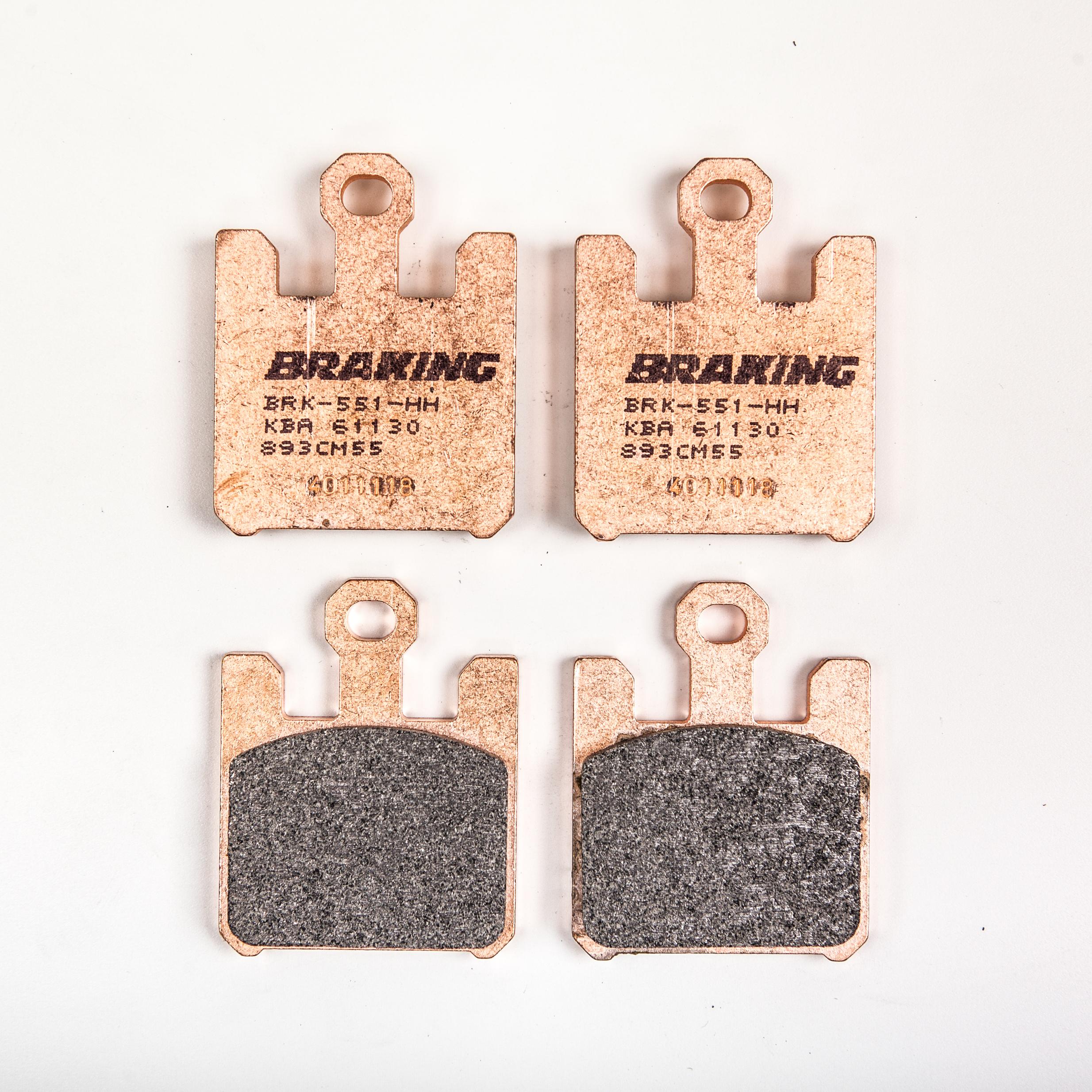 Braking Brake Pad Set Sintered Sport - Street Collection