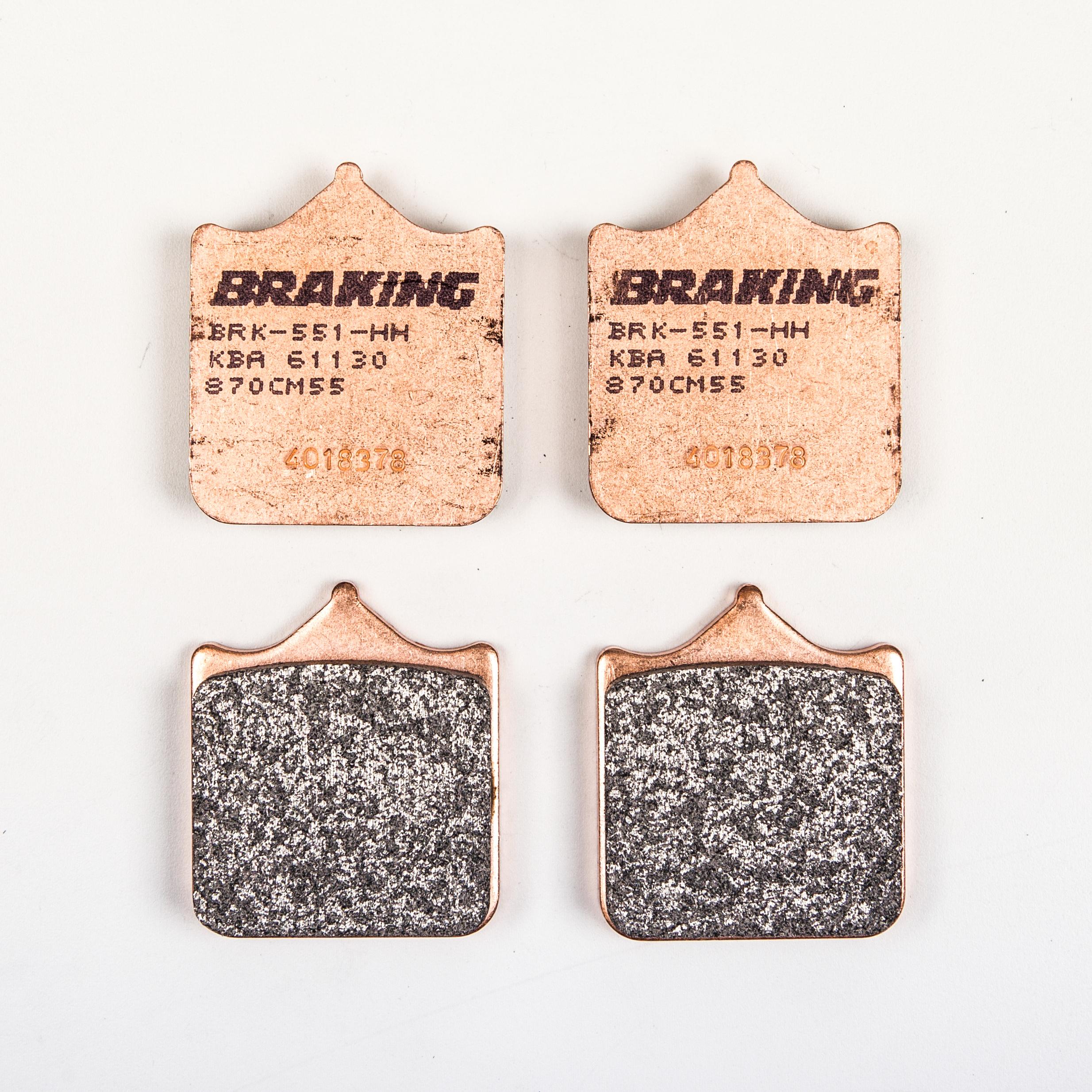 Braking Brake Pad Set Sintered Sport - Street Collection