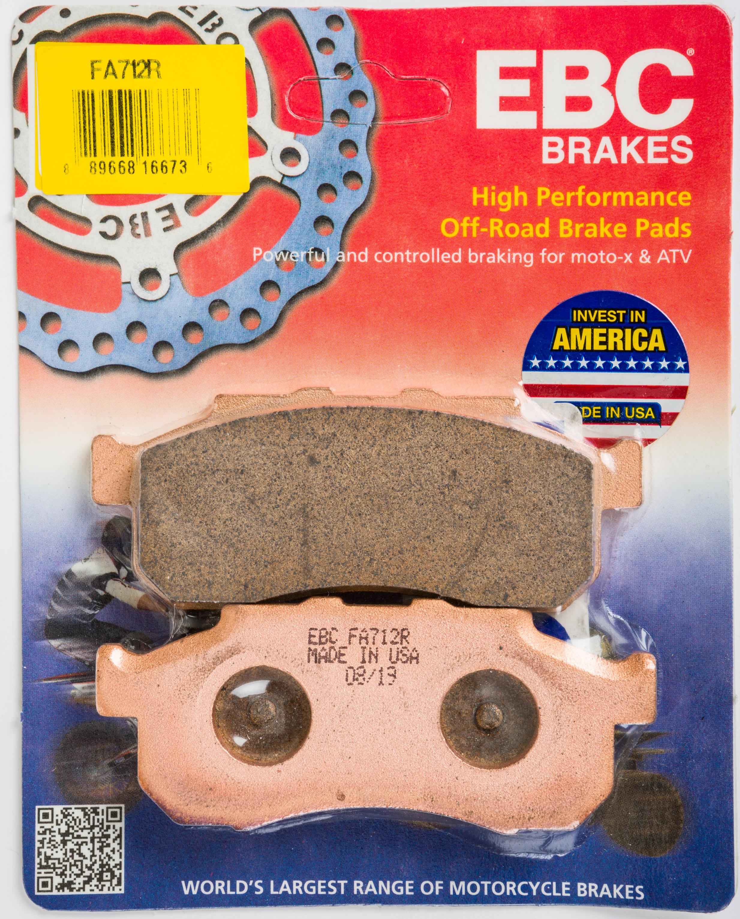 Ebc Brake Pads Fa712r Sintered R Series - Atv Performance Products