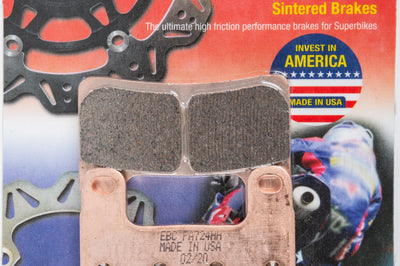 Ebc Brake Pads Fa724hh Double-h Sintered - Street Collection