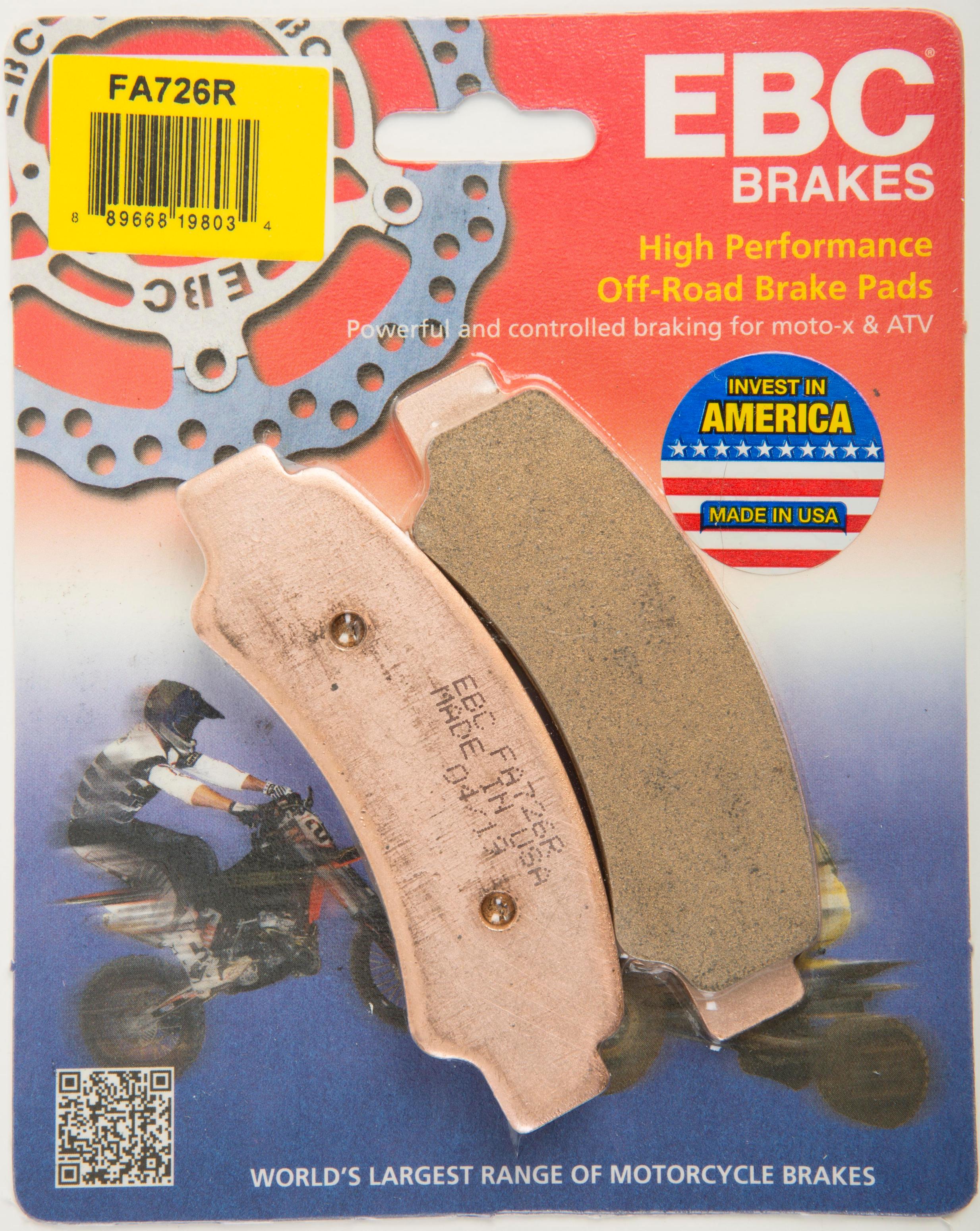 Ebc Brake Pads Fa726r Sintered R Series - Atv Performance Products