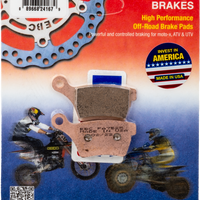 Ebc Brake Pads Fa752r Sintered R Series - Offroad Collection
