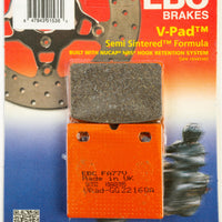 Ebc Brake Pads Fa77v Semi-sintered V Series - Street Collection
