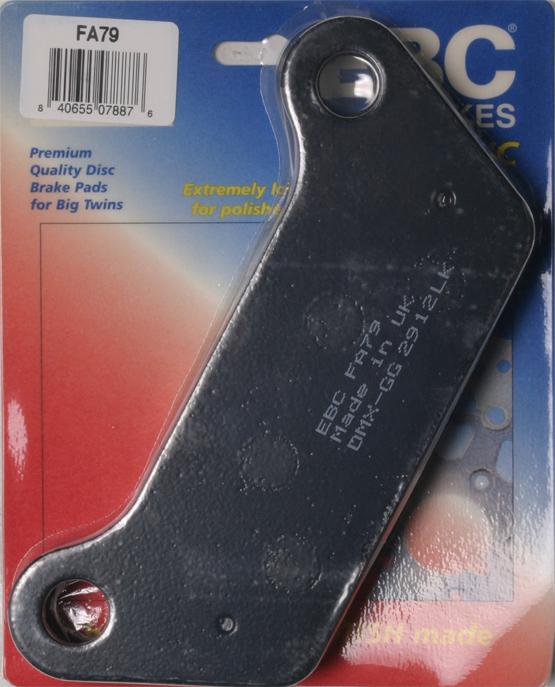 Ebc Brake Pads Fa79 Organic - Harddrive Products