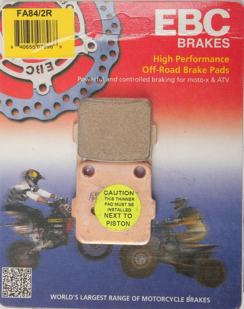 Ebc Brake Pads Fa84/2r Sintered R Series - Atv Performance Products