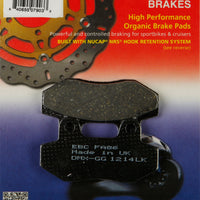 Ebc Brake Pads Fa86 Organic - Street Collection