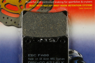 Ebc Brake Pads Fa88 Organic - Street Collection