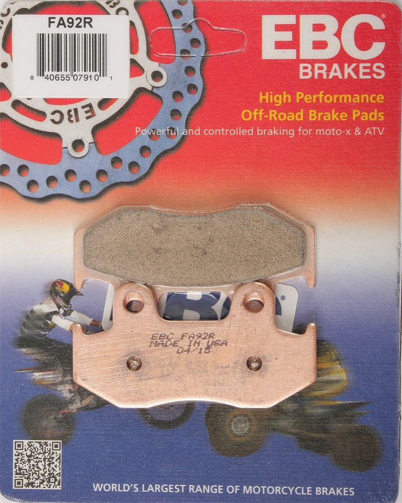 Ebc Brake Pads Fa92r Sintered R Series - Street Collection