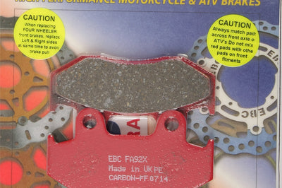 Ebc Brake Pads Fa92x Carbon X Series - Street Collection