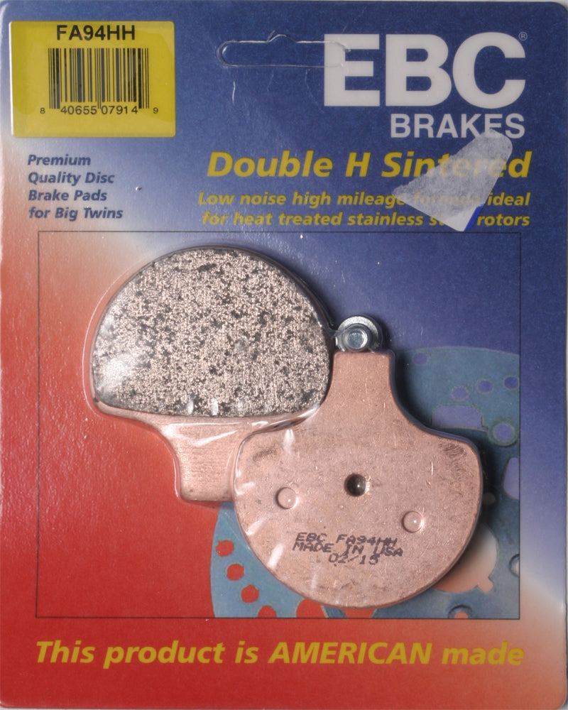 Ebc Brake Pads Fa94hh Double-h Sintered - Harddrive Products