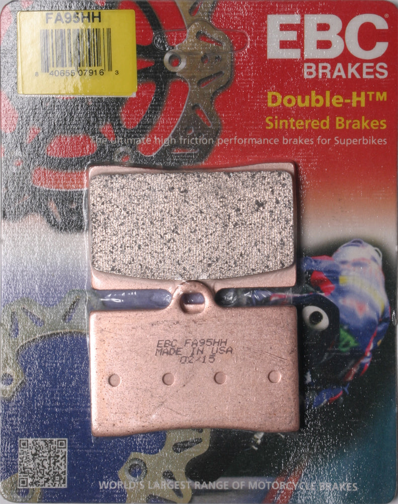 Ebc Brake Pads Fa95hh Double-h Sintered - Harddrive Products