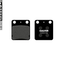 Galfer Brake Pads Semi Metallic Fd095g1054 - Street Collection