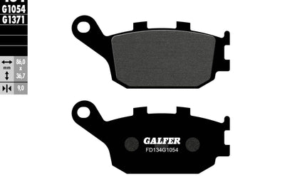Galfer Brake Pads Semi Metallic Fd134g1054 - Street Collection