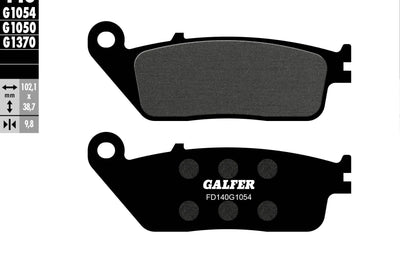 Galfer Brake Pads Semi Metallic Fd140g1054 - Street Collection