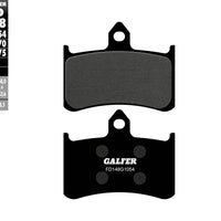Galfer Brake Pads Semi Metallic Fd148g1054 - Street Collection