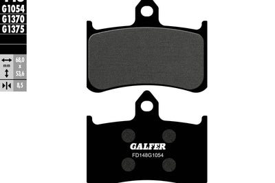 Galfer Brake Pads Semi Metallic Fd148g1054 - Street Collection