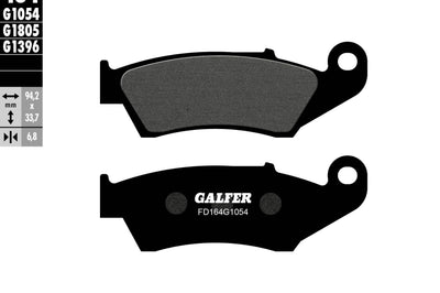 Galfer Brake Pads Semi Metallic Fd164g1054 - Offroad Collection