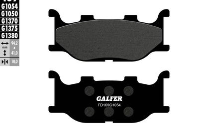 Galfer Brake Pads Semi Metallic Fd169g1054 Street Collection