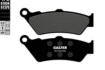 Galfer Brake Pads Semi Metallic Fd172g1054 - Street Collection