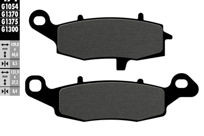 Galfer Brake Pads Semi Metallic Fd174g1054 - Street Collection