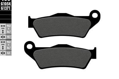 Galfer Brake Pads Semi Metallic Fd186g1054 - Street Collection