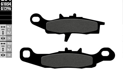 Galfer Brake Pads Semi Metallic Fd204g1054 - Offroad Collection