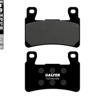 Galfer Brake Pads Semi Metallic Fd219g1054 - Street Collection