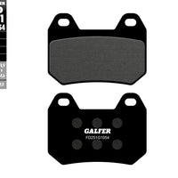 Galfer Brake Pads Semi Metallic Fd251g1054 - Street Collection