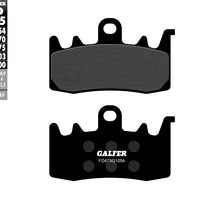 Galfer Brake Pads Semi Metallic Fd475g1054 - Street Collection