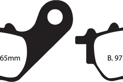 EBC Brake Pads Sfa706hh Double H Sintered