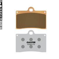 Galfer Brake Pads Sintered Ceramic Fd068g1375 - Street Collection