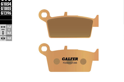 Galfer Brake Pads Sintered Fd093g1396 - Offroad Collection