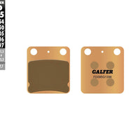 Galfer Brake Pads Sintered Fd095g1396 - Street Collection