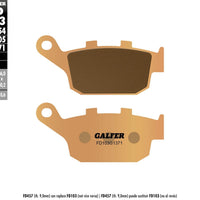 Galfer Brake Pads Sintered Fd103g1371 - Street Collection