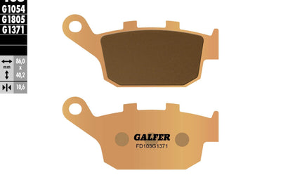 Galfer Brake Pads Sintered Fd103g1371 - Street Collection