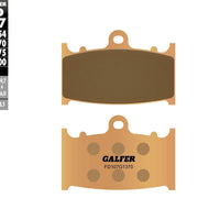 Galfer Brake Pads Sintered Fd107g1370 - Street Collection