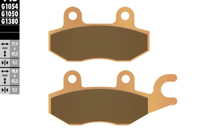 Galfer Brake Pads Sintered Fd145g1380 - Street Collection