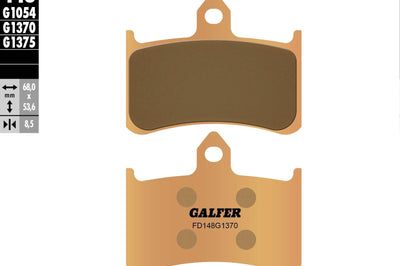 Galfer Brake Pads Sintered Fd148g1370 - Street Collection
