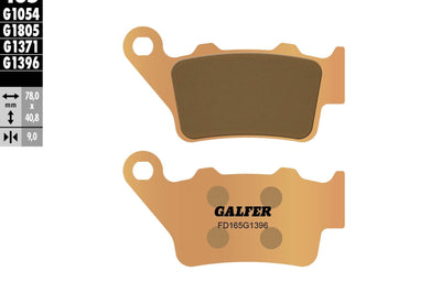 Galfer Brake Pads Sintered Fd165g1396 - Street Collection