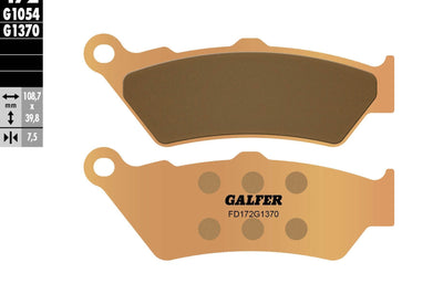 Galfer Brake Pads Sintered Fd172g1370 - Harddrive Products