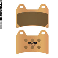 Galfer Brake Pads Sintered Fd176g1370 - Street Collection