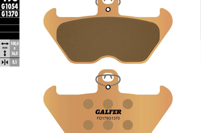 Galfer Brake Pads Sintered Fd198g1370 - Street Collection