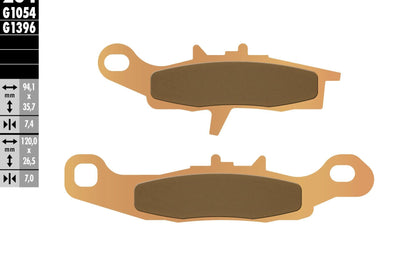 Galfer Brake Pads Sintered Fd204g1396 Offroad Collection
