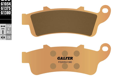 Galfer Brake Pads Sintered Fd205g1380 - Street Collection
