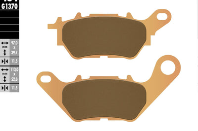 Galfer Brake Pads Sintered Fd484g1370 - Street Collection