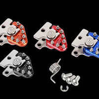 Zeta Brake Pedal Tip Hus H-blue - Black - Offroad Collection