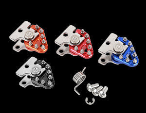 Zeta Brake Pedal Tip Hus H-blue - Black - Offroad Collection